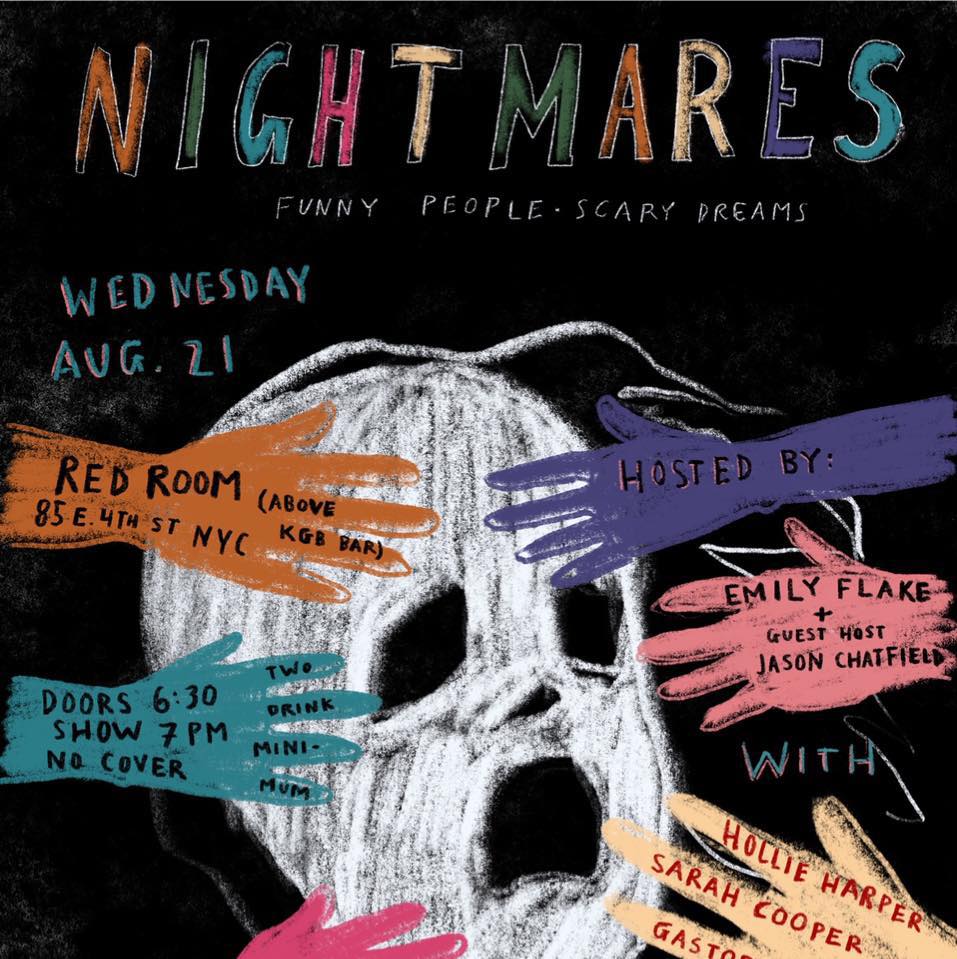 Emily Flake & Jason Chatfield: "Nightmares: The Best People Tell Their Worst Dreams"